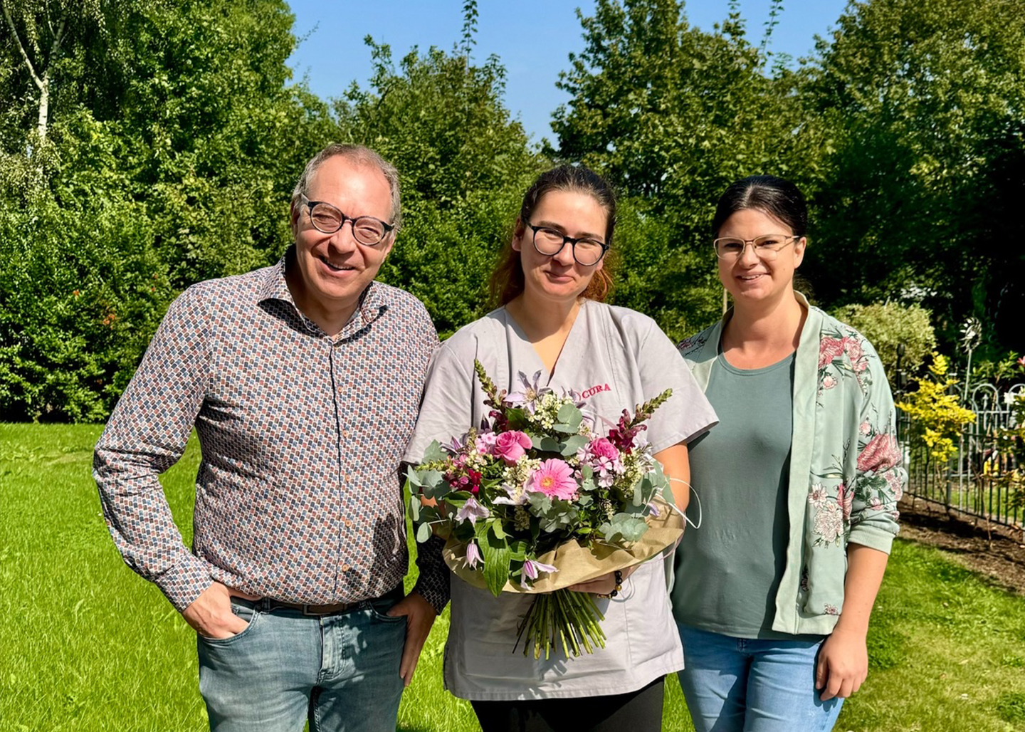 Erfolgreich Abschluss – Katharina Watzlawek ist nun Pflegefachkraft.